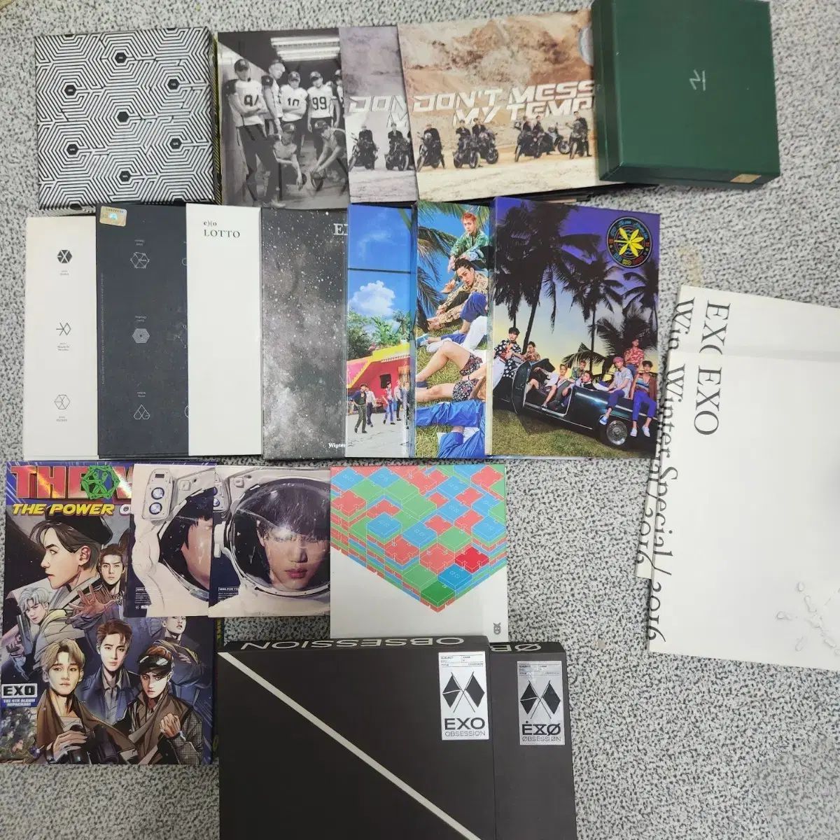 EXO（エクソ）アルバム まとめ