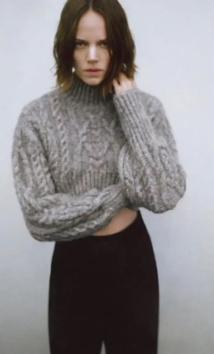 ZARA ザラ クロップド ニット M