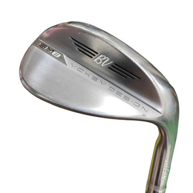 【中古】 タイトリスト VOKEY SPIN MILLED SM8 ツアークロム 60°/14°K ウェッジ WG Dynamic Gold (フレックスS) メンズ 男性用 右利き 右用 Cランク ゴルフクラブ