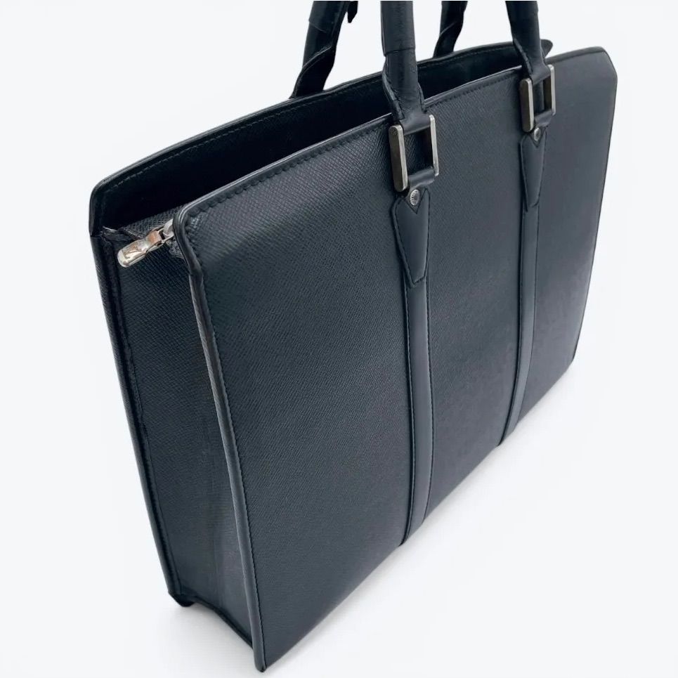 ルイヴィトン タイガ ポルトドキュマンロザン ビジネスバッグ 本物 正規品 黒色 LOUIS VUITTON - ルイヴィトン タイガ ポルトドキュマンロザン