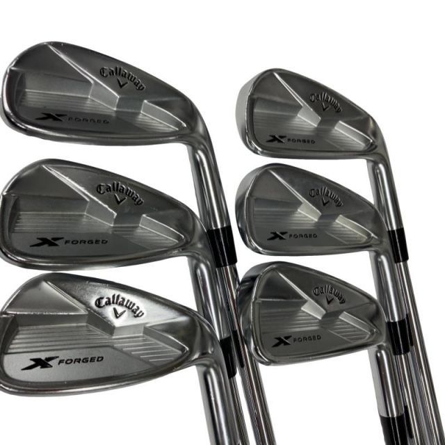 【中古】 キャロウェイ X FORGED(2018) 6S アイアンセット IR Dynamic Gold (フレックスS) メンズ 男性用 右利き 右用 Cランク ゴルフクラブ