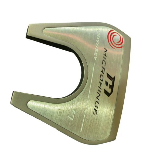 【中古】 オデッセイ MICROHINGE #7 S 33インチ パター PT スチール (フレックスその他) メンズ 男性用 右利き 右用 Cランク ゴルフクラブ
