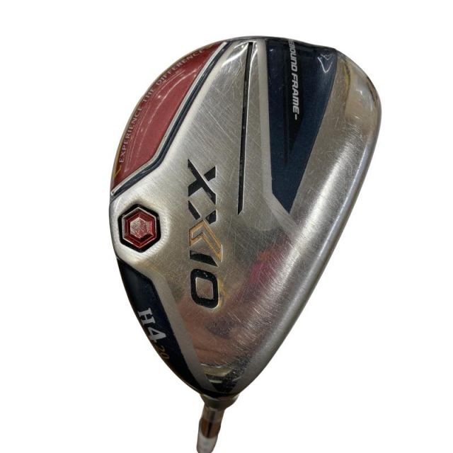 【中古】 ダンロップ XXIO(2022) H4(レッド) ユーティリティ UT XXIO MP1200(HB) レッド (フレックスS) メンズ 男性用 右利き 右用 Cランク ゴルフクラブ