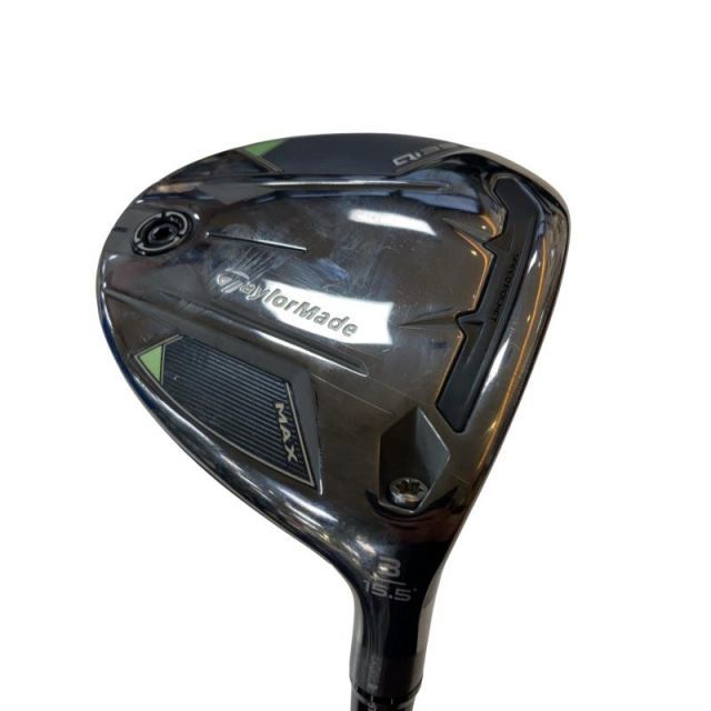 【中古】 テーラーメイド Qi35 MAX 3W フェアウェイウッド FW 純正特注シャフト (フレックスS) メンズ 男性用 右利き 右用 Cランク ゴルフクラブ