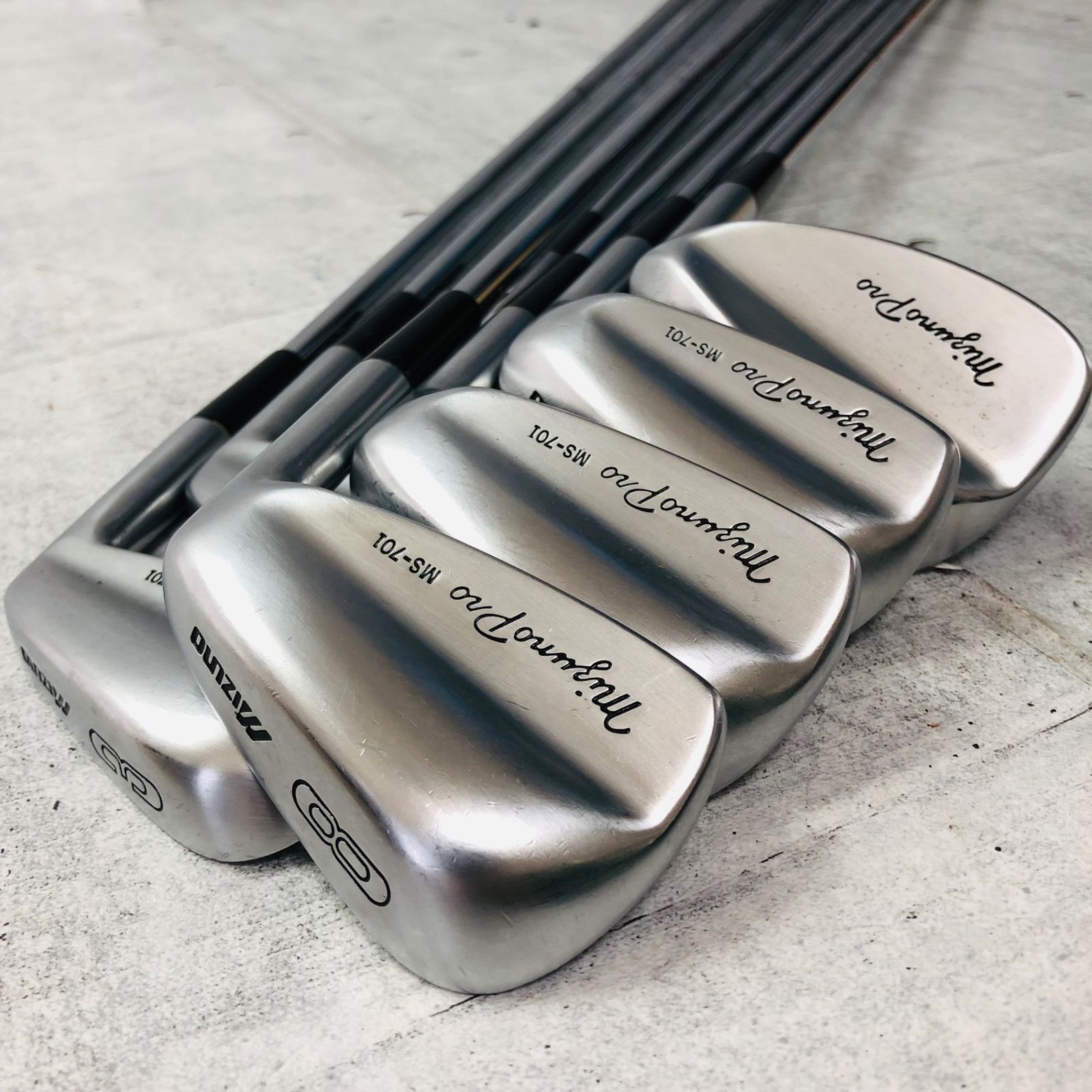 MIZUNO PRO ミズノプロ MS-701 9本 MB マッスルバック アイアン メンズ ゴルフ クラブ セット 初心者 入門 右利