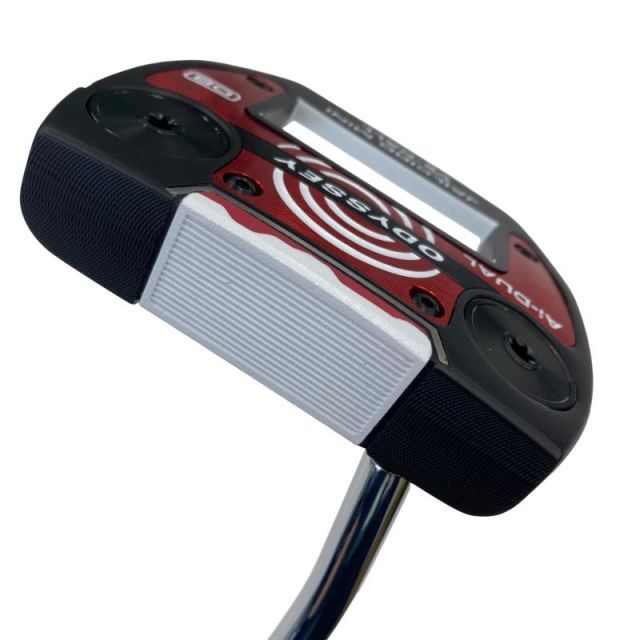 【中古】 オデッセイ Ai-DUAL JAILBIRD MINI 1/2-BALL DB 34インチ レフティ パター PT STROKE LAB 90 スチール (フレックスその他) メンズ 男性用 左利き レフティ 左用 Bランク ゴルフクラブ