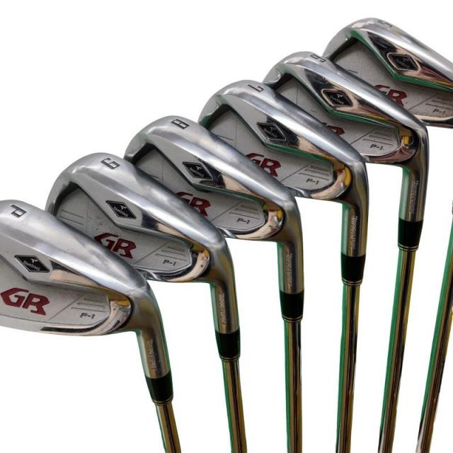 【中古】 ブリヂストン TOURSTAGE X-BLADE GR P-1 6S アイアンセット IR NS PRO 950GH ウェイトフロー (フレックスS) メンズ 男性用 右利き 右用 Cランク ゴルフクラブ