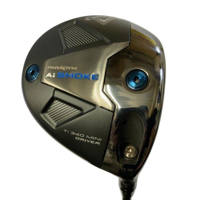 【中古】 キャロウェイ PARADYM Ai SMOKE Ti 340 MINI 11.5° ドライバー DR TENSEI 60 for CW(Ai SMOKE DR) (フレックスS) メンズ 男性用 右利き 右用 Bランク ゴルフクラブ