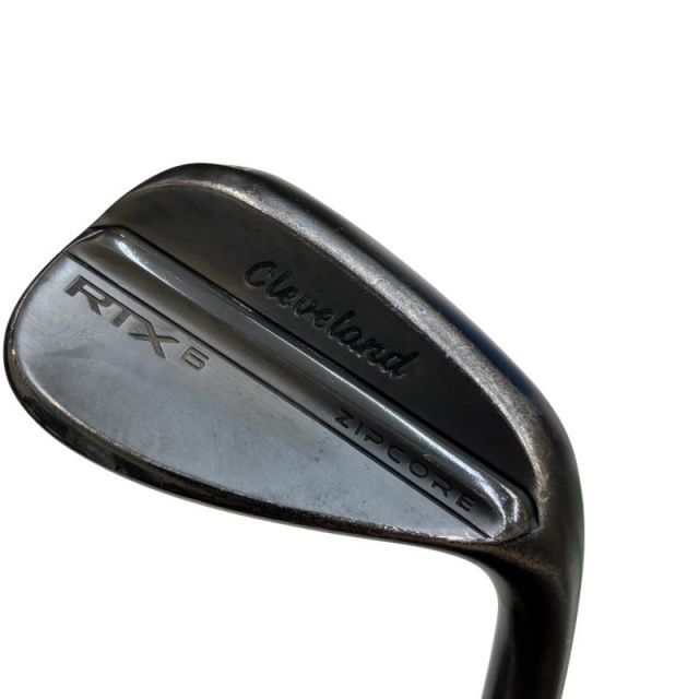 【中古】 クリーブランド Cleveland RTX-6 ZIPCORE ブラックサテン 52°/10° MID ウェッジ WG 純正特注シャフト (フレックスX) メンズ 男性用 右利き 右用 Cランク ゴルフクラブ