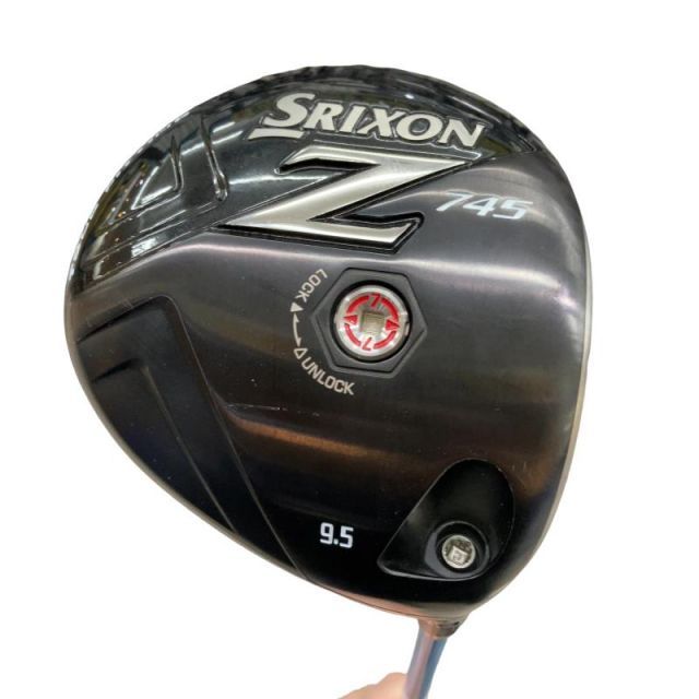 【中古】 ダンロップ SRIXON Z745 9.5° ドライバー DR ATTAS 6☆ 6 (フレックスS) メンズ 男性用 右利き 右用 Cランク ゴルフクラブ