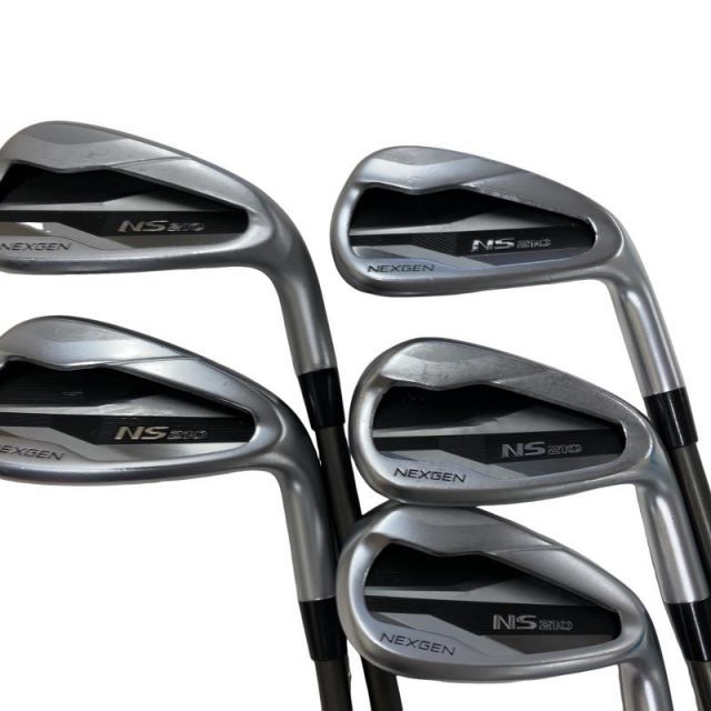 【中古】 ゴルフパートナー NEXGEN NS210 5S アイアンセット IR EI-F NS210-I (フレックスその他) メンズ 男性用 右利き 右用 Cランク ゴルフクラブ