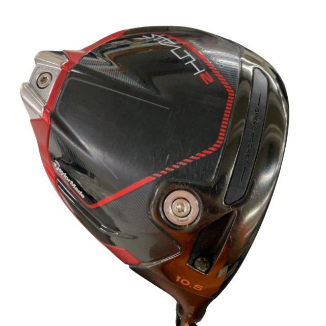 【中古】 テーラーメイド STEALTH2 10.5° ドライバー DR TENSEI RED TM50(STEALTH DR) (フレックスS) メンズ 男性用 右利き 右用 Cランク ゴルフクラブ