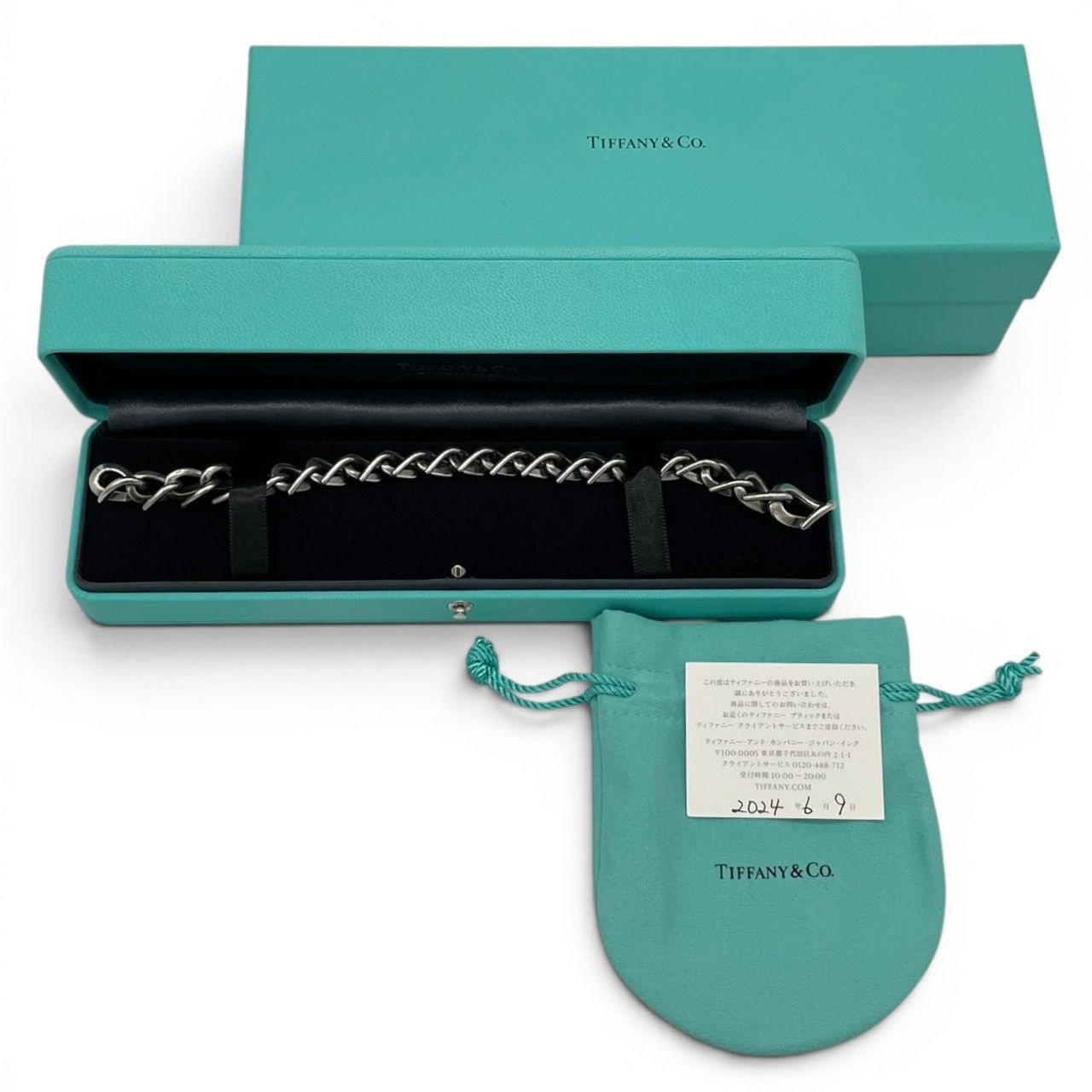 新品同様】ティファニー Tiffany＆Co. フォージ ミディアムリンク