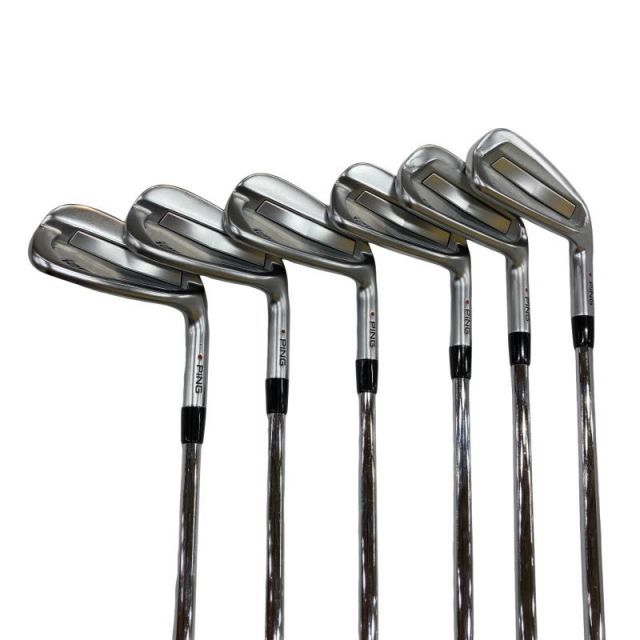 【中古】 ピン i210 6S アイアンセット IR NS PRO MODUS3 TOUR120 (フレックスS) メンズ 男性用 右利き 右用 Cランク ゴルフクラブ