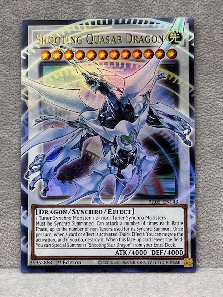 遊戯王 英語 北米版 シューティング・クェーサー・ドラゴン スター