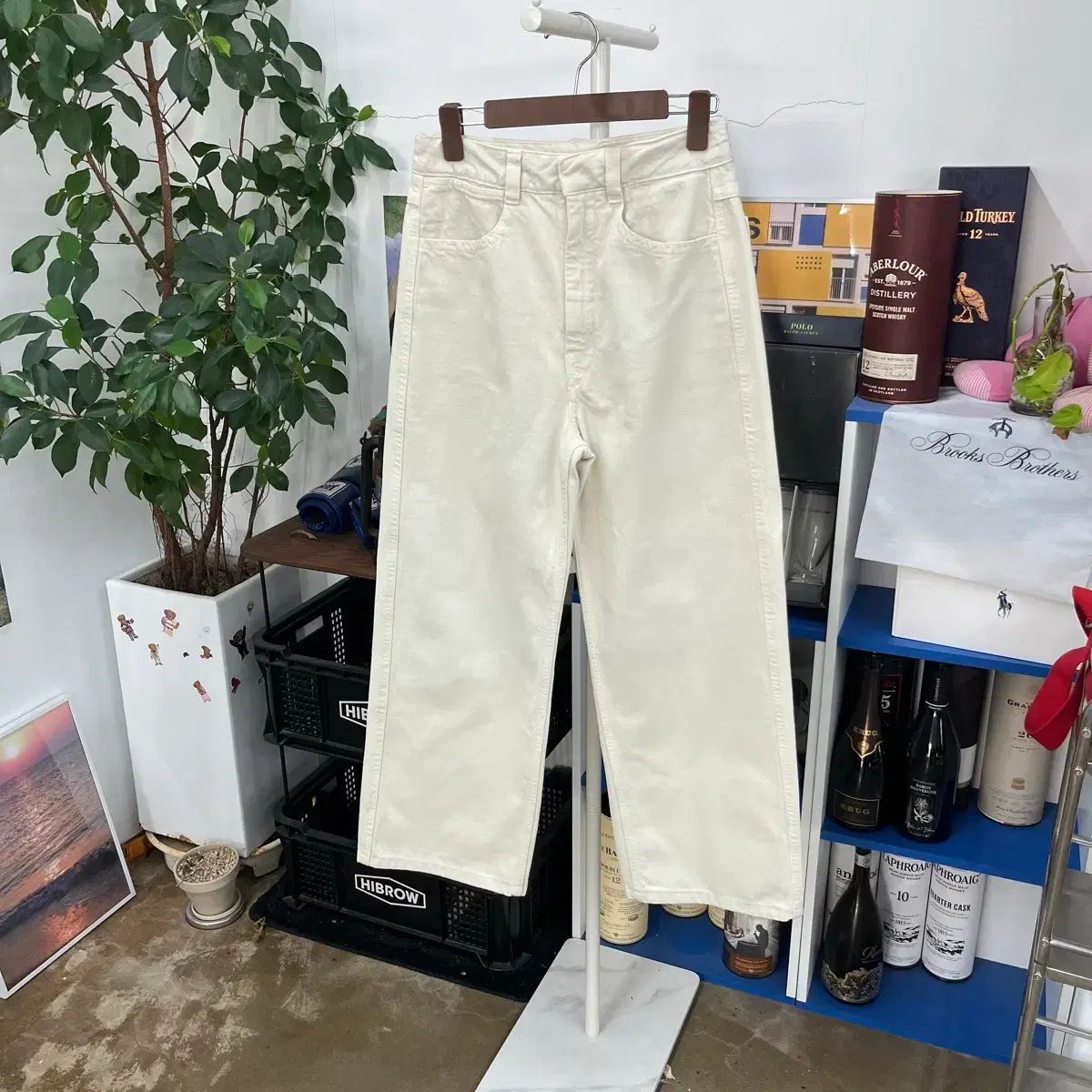 ルメール ウィメンズ ワイド デニムパンツ 38
