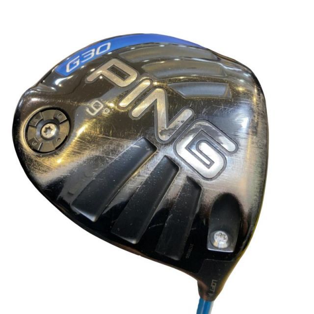 【中古】 ピン G30 9° ドライバー DR ATTAS 6☆ 6 (フレックスS) メンズ 男性用 右利き 右用 Cランク ゴルフクラブ