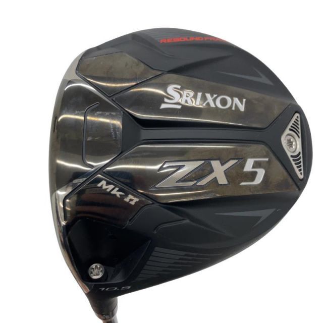 【中古】 ダンロップ SRIXON ZX5 Mk II 10.5° レフティ ドライバー DR Diamana ZX-II 50 (フレックスS) メンズ 男性用 左利き レフティ 左用 Cランク ゴルフクラブ