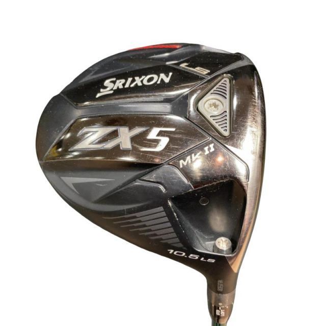 【中古】 ダンロップ SRIXON ZX5 Mk II LS 10.5° ドライバー DR 純正特注シャフト (フレックスS) メンズ 男性用 右利き 右用 Cランク ゴルフクラブ