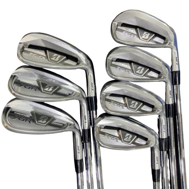 【中古】 ブリヂストン TOUR B JGR HF1 7S アイアンセット IR NS PRO ZELOS 8 (フレックスR) メンズ 男性用 右利き 右用 Cランク ゴルフクラブ