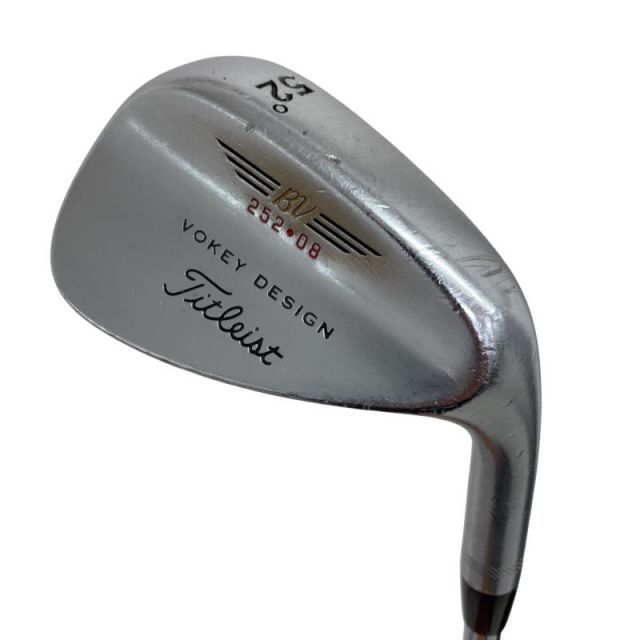 【中古】 タイトリスト VOKEY ツアークローム 252.08 ウェッジ WG Dynamic Gold (フレックスS) メンズ 男性用 右利き 右用 Cランク ゴルフクラブ