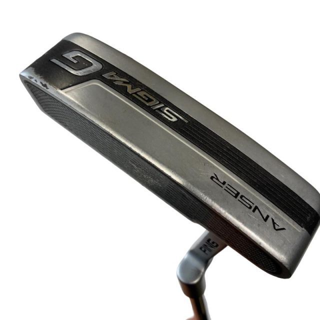 【中古】 ピン SIGMA G ANSER 34インチ(PP60) レフティ パター PT スチール (フレックスその他) メンズ 男性用 左利き レフティ 左用 Cランク ゴルフクラブ