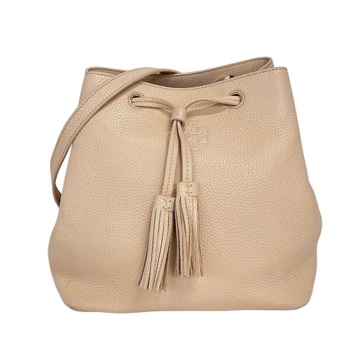 TORY BURCH(トリーバーチ) ショルダーバッグ - ピンク タッセル レザー