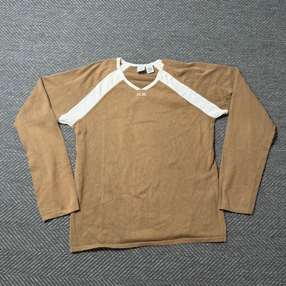ARMANI EXCHANGE ブラウン ニット L