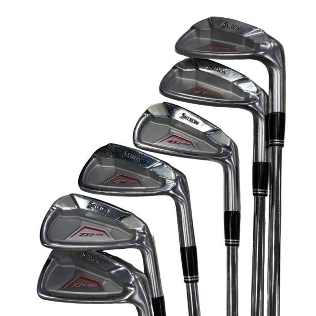 【中古】 ダンロップ SRIXON ZR-700 6S アイアンセット IR Dynamic Gold (フレックスS) メンズ 男性用 右利き 右用 Dランク ゴルフクラブ