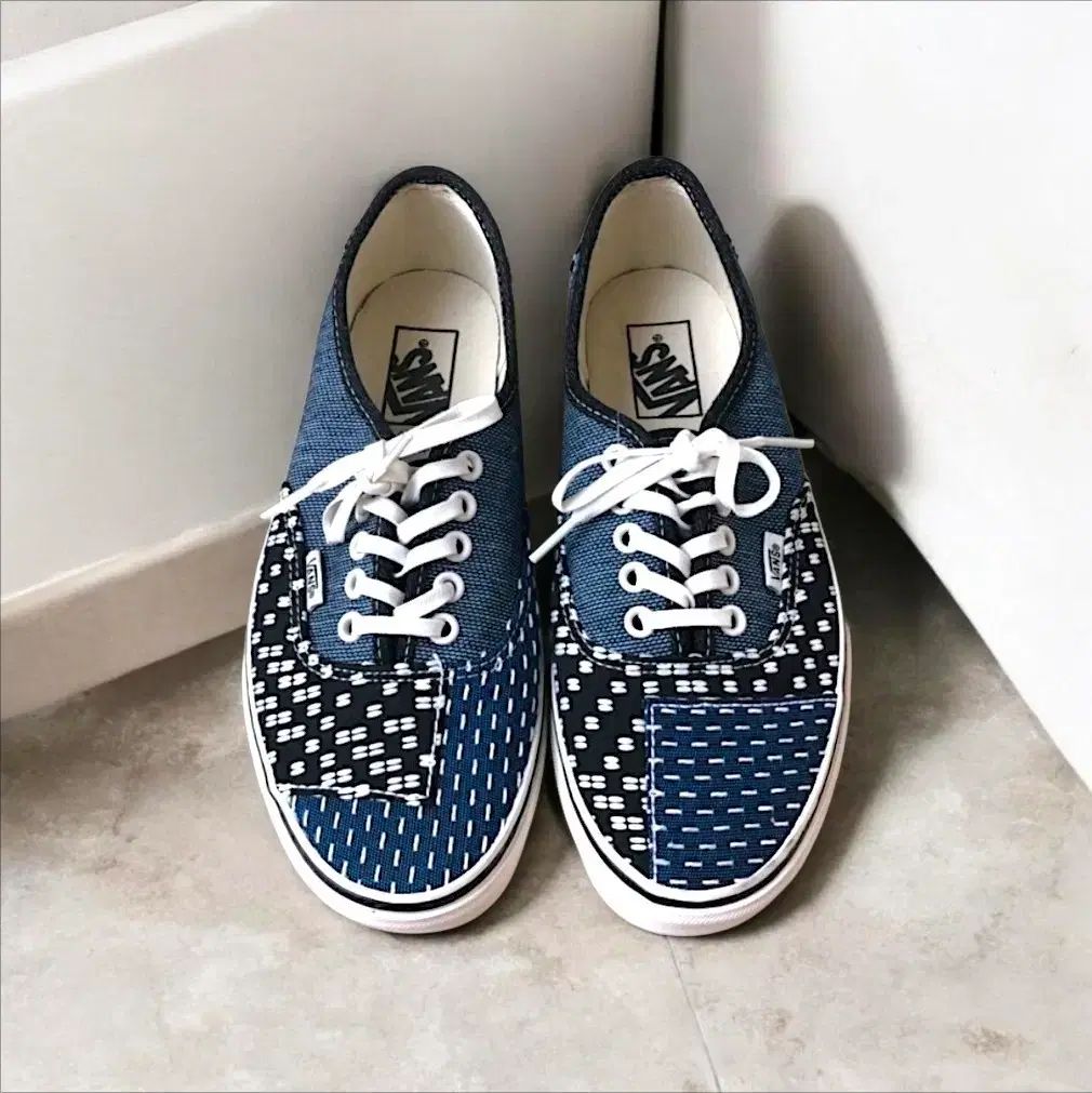 270 VANS アセンティック パッチワーク デニム ヴィンテージ VN0A38EMQ9H