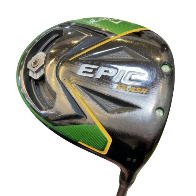 【中古】 キャロウェイ EPIC FLASH STAR 9.5° ドライバー DR Speeder EVOLUTION for CW(ドライバー) (フレックスS) メンズ 男性用 右利き 右用 Cランク ゴルフクラブ