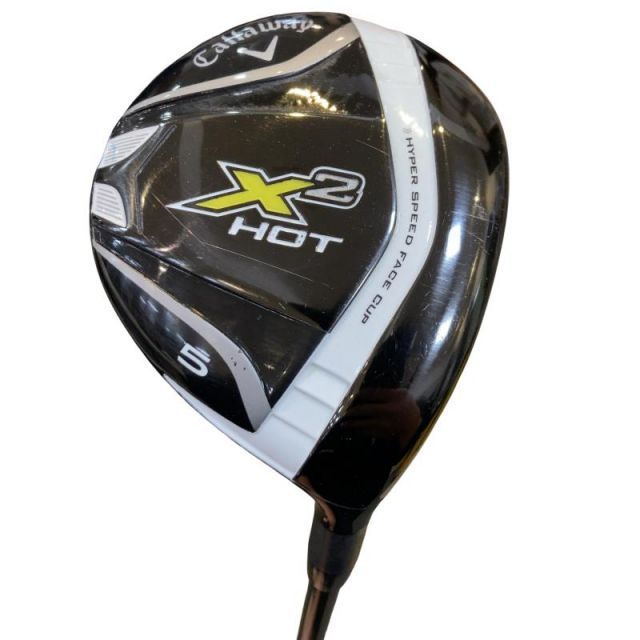 【中古】 キャロウェイ X2 HOT 5W フェアウェイウッド FW X2 HOT(フェアウェイ) (フレックスS) メンズ 男性用 右利き 右用 Cランク ゴルフクラブ