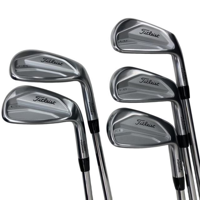 【中古】 タイトリスト Titleist CB 620 5S アイアンセット IR 純正特注シャフト (フレックスS) メンズ 男性用 右利き 右用 Bランク ゴルフクラブ