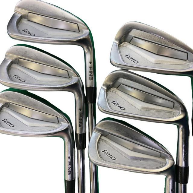 【中古】 ピン i210 6S アイアンセット IR NS PRO MODUS3 TOUR120 (フレックスS) メンズ 男性用 右利き 右用 Cランク ゴルフクラブ