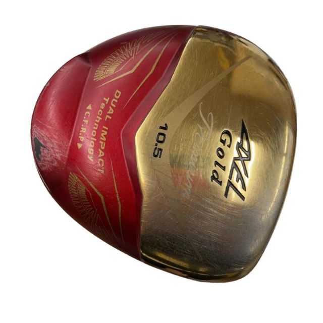 【中古】 つるや AXEL Gold Premium 10.5° ドライバー DR AXEL Gold Premium (フレックスR) メンズ 男性用 右利き 右用 Cランク ゴルフクラブ
