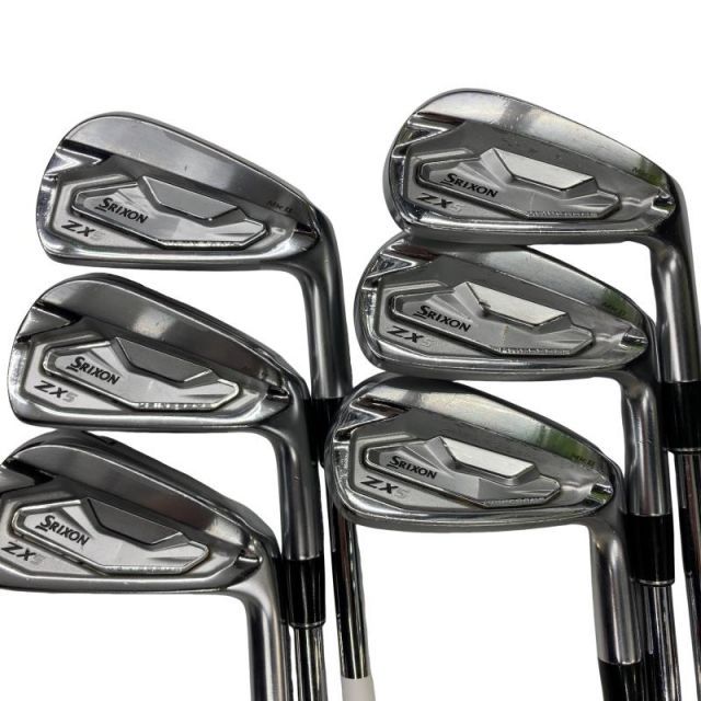 【中古】 ダンロップ SRIXON ZX5 Mk II 6S アイアンセット IR NS PRO 950GH neo DST (フレックスS) メンズ 男性用 右利き 右用 Cランク ゴルフクラブ