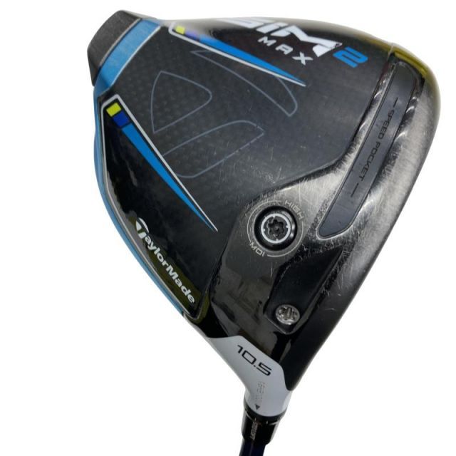 【中古】 テーラーメイド SIM2 MAX 10.5° ドライバー DR TENSEI BLUE TM50(SIM2 DR) (フレックスS) メンズ 男性用 右利き 右用 Cランク ゴルフクラブ