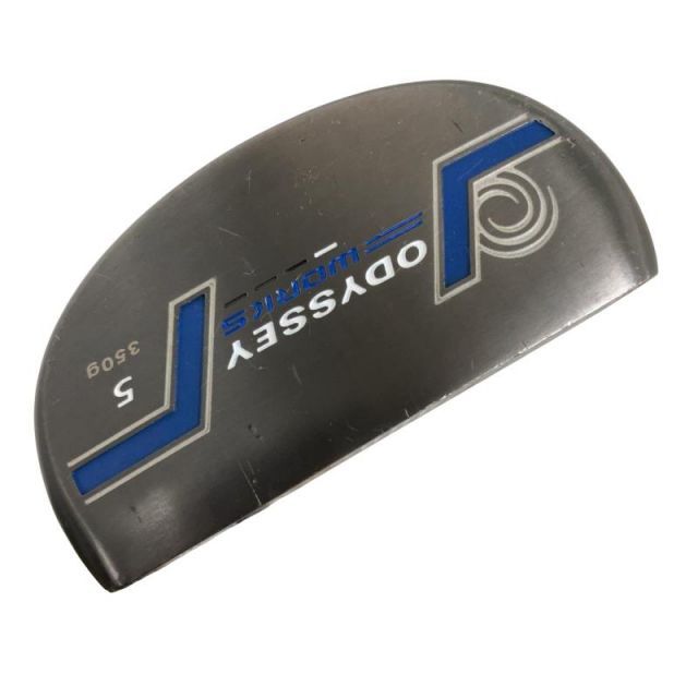 【中古】 オデッセイ WORKS #5 34インチ パター PT スチール (フレックスその他) メンズ 男性用 右利き 右用 Cランク ゴルフクラブ