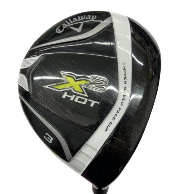 【中古】 キャロウェイ X2 HOT 3W フェアウェイウッド FW X2 HOT(フェアウェイ) (フレックスSR) メンズ 男性用 右利き 右用 Cランク ゴルフクラブ