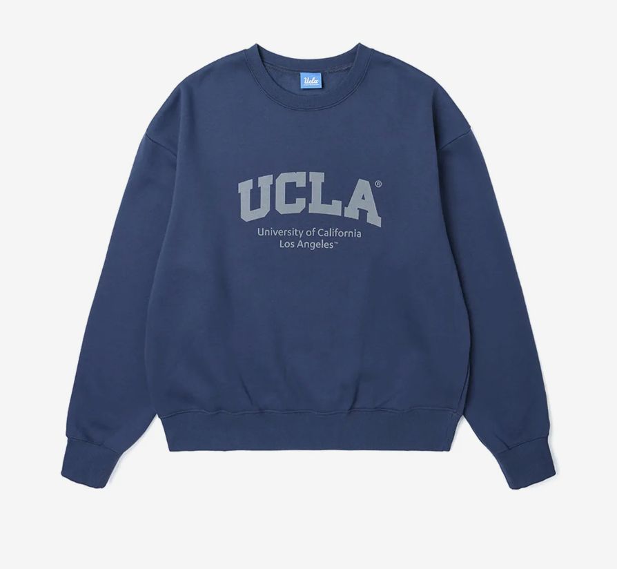 新品) UCLA大学 ロゴ 起毛 スウェット ブルー XL 未開封 新品