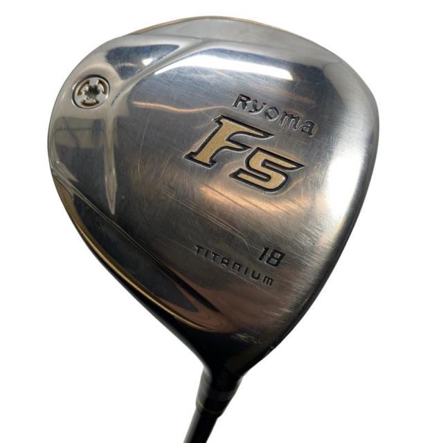 【中古】 リョーマゴルフ Ryoma F シルバー F5 フェアウェイウッド FW Tour AD RF2 (フレックスR) メンズ 男性用 右利き 右用 Dランク ゴルフクラブ