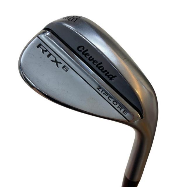 【中古】 クリーブランド Cleveland RTX-6 ZIPCORE ツアーサテン 56°/10° MID ウェッジ WG 純正特注シャフト (フレックスS) メンズ 男性用 右利き 右用 Cランク ゴルフクラブ