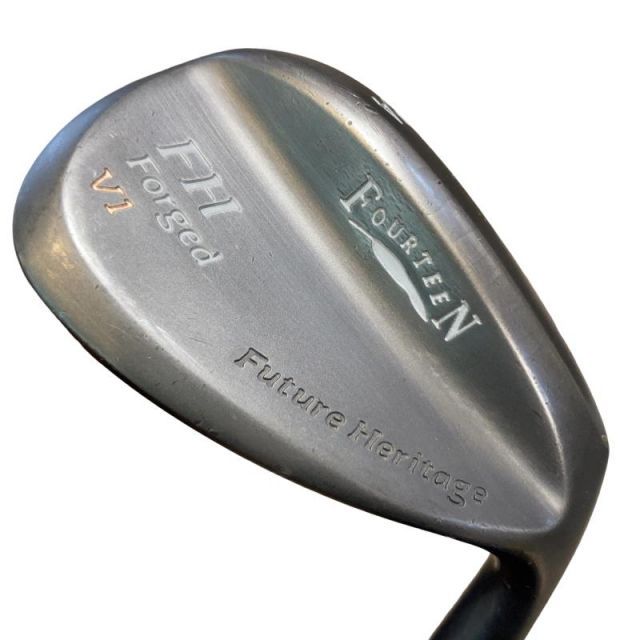 【中古】 フォーティーン FH Forged V1 マットブラック 54° ウェッジ WG リシャフト (フレックスその他) メンズ 男性用 右利き 右用 Cランク ゴルフクラブ