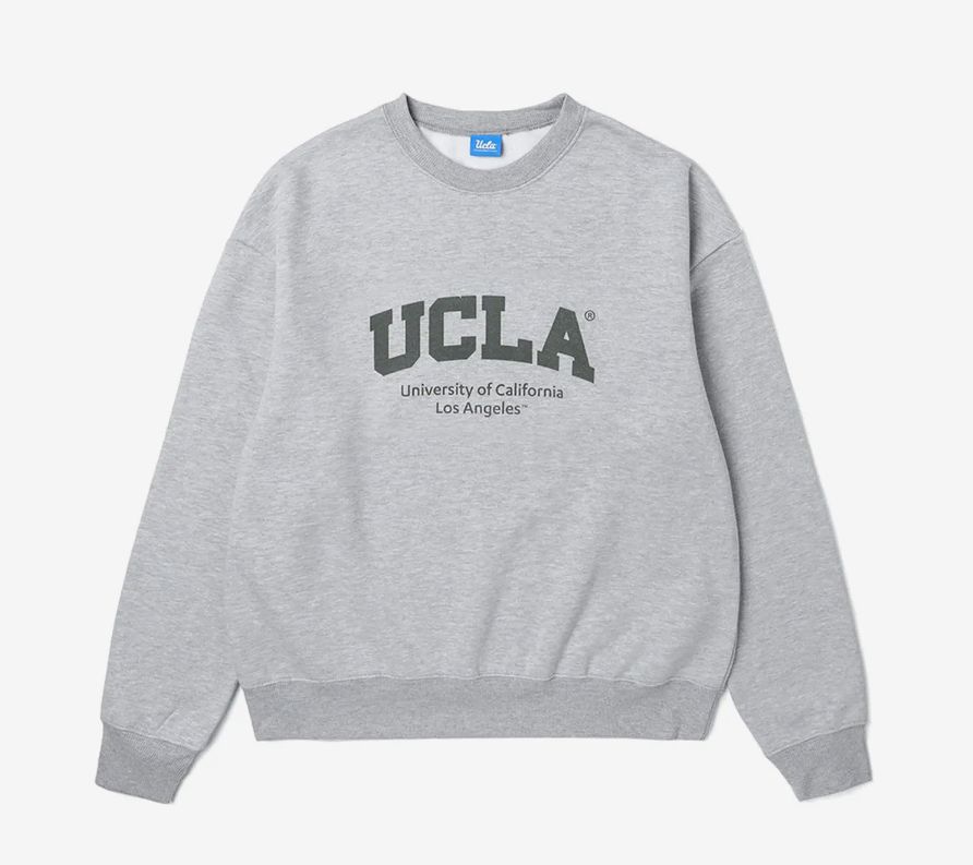 新品) UCLA大学 ロゴ 起毛 スウェット グレー XL 未開封 新品