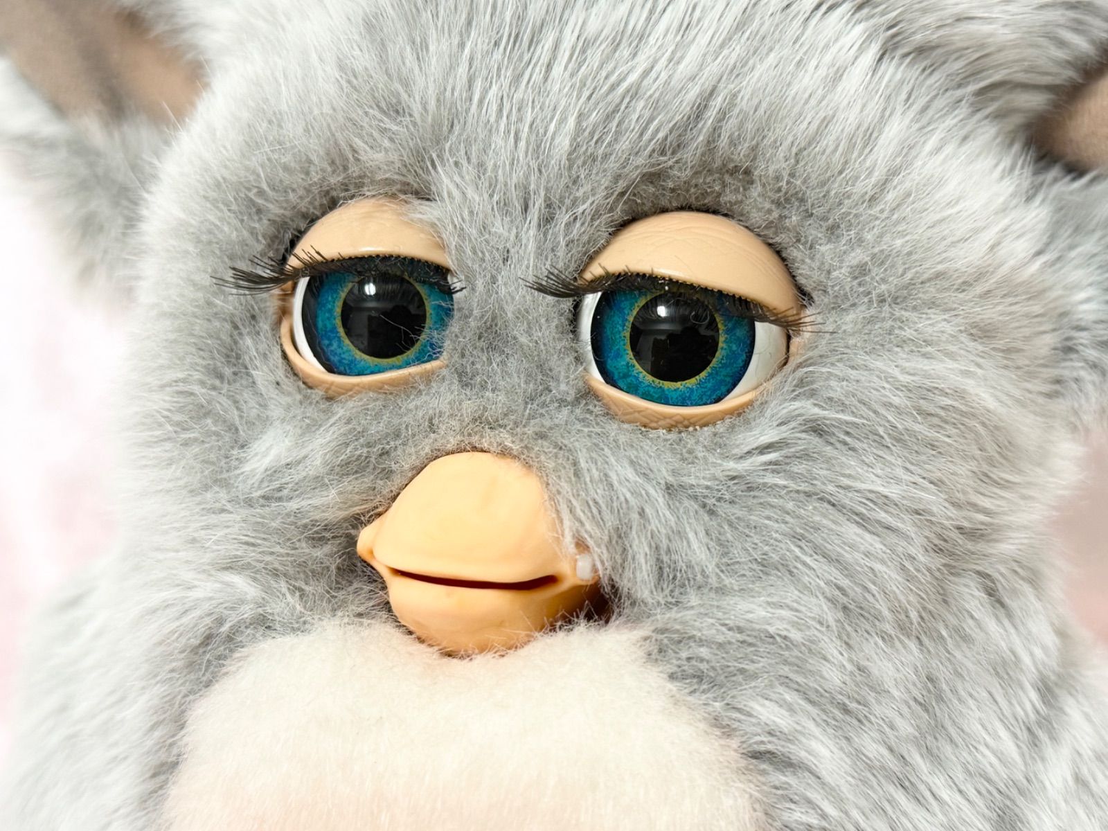 ファービー2 クラウディピーチ グレー×青目② 英語版 動作確認済み 17