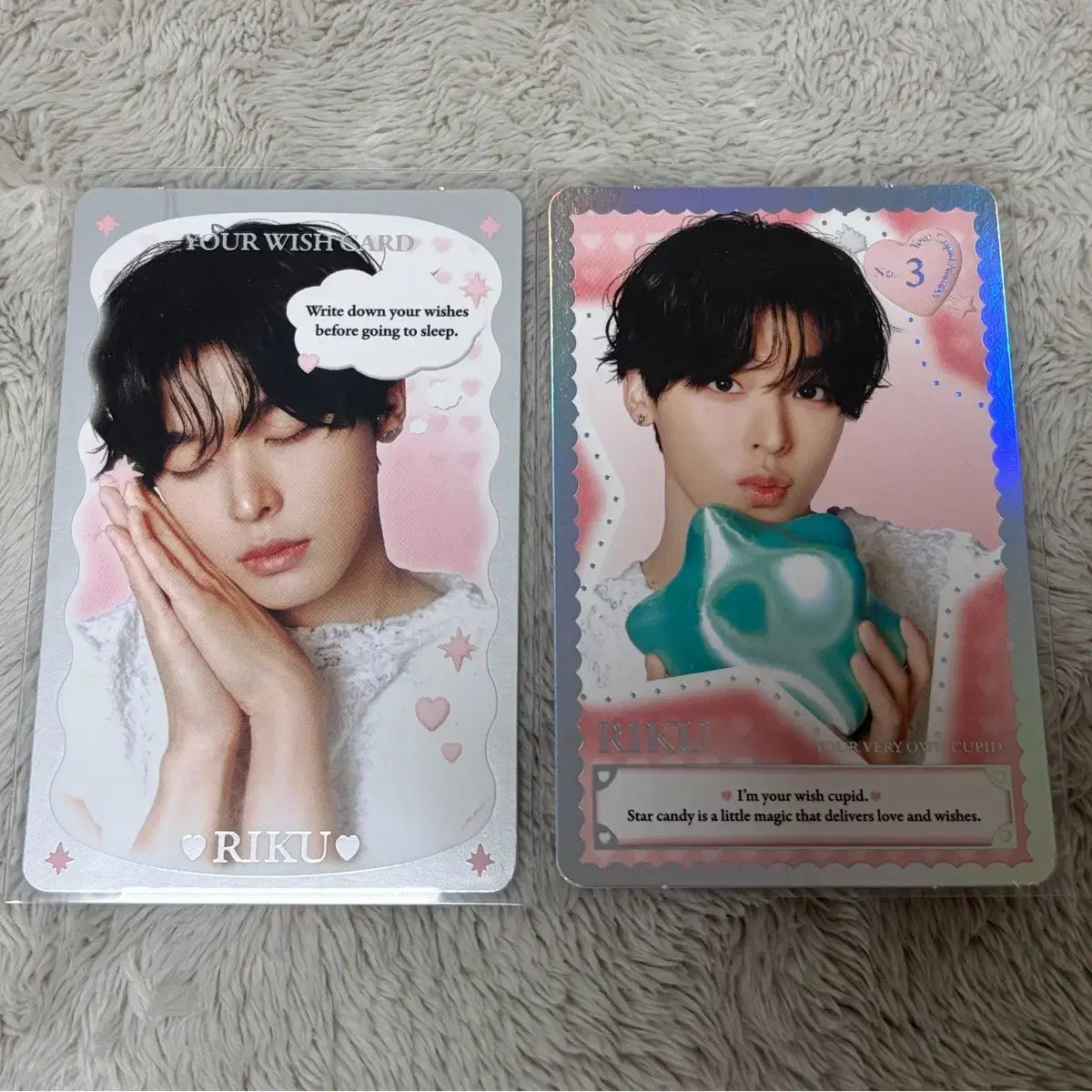 NCT WISH リク cupid カード キューピー 写真 フォト PHOTO カード ポトカ トレカ
