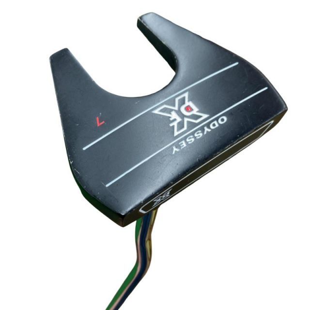 【中古】 オデッセイ DFX #7(2021) 33インチ パター PT スチール (フレックスその他) メンズ 男性用 右利き 右用 Cランク ゴルフクラブ
