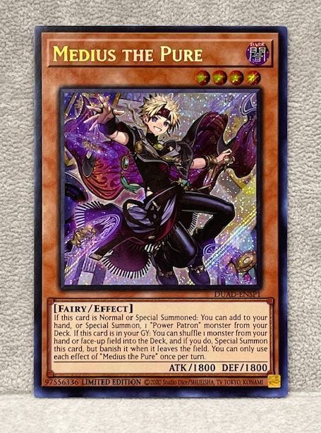 遊戯王 英語 北米版 無垢なる者メディウス シークレットレア DUAD-ENSP1 11,218円