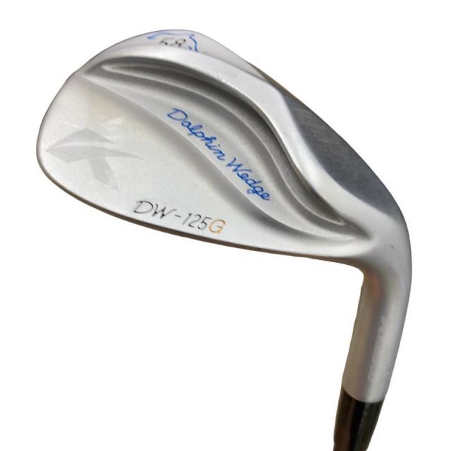 【中古】 キャスコ Dolphin Wedge DW-125G シルバー 58° ウェッジ WG Dolphin DP-231 (フレックスその他) メンズ 男性用 右利き 右用 Cランク ゴルフクラブ