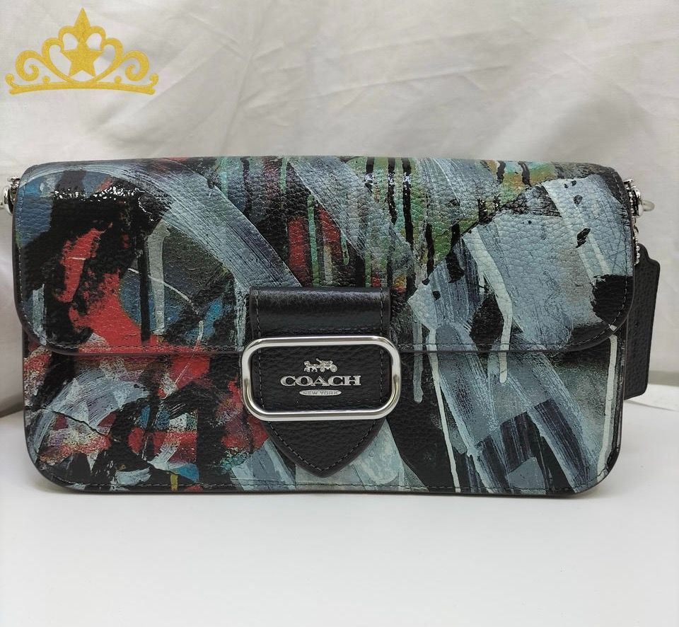 COACH × Mint + Serf グラフィティアート プリント モーガン ショルダーバッグ コーチ
